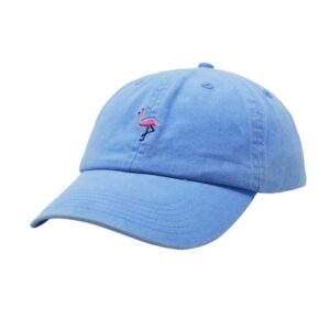 Casquette à 6 panneaux en coton doux brodé