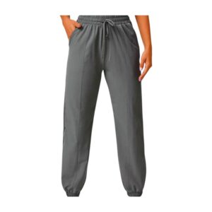 Women's Plus Size Elastic Slimming Rope-Drawing Running Pants