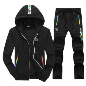 Custom Cotton Fall Winter lightweight Windproof Men's Sports Set