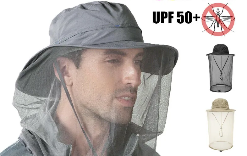 ∆ Mosquito-proof hat