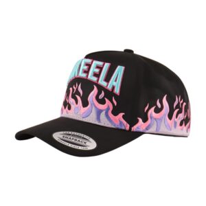 Casquette de baseball de qualité en coton à 5 panneaux et à bord semi-courbé pour les sports d'extérieur