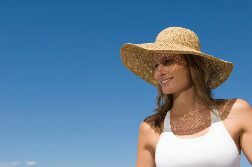 ∆ Grass art sun hat