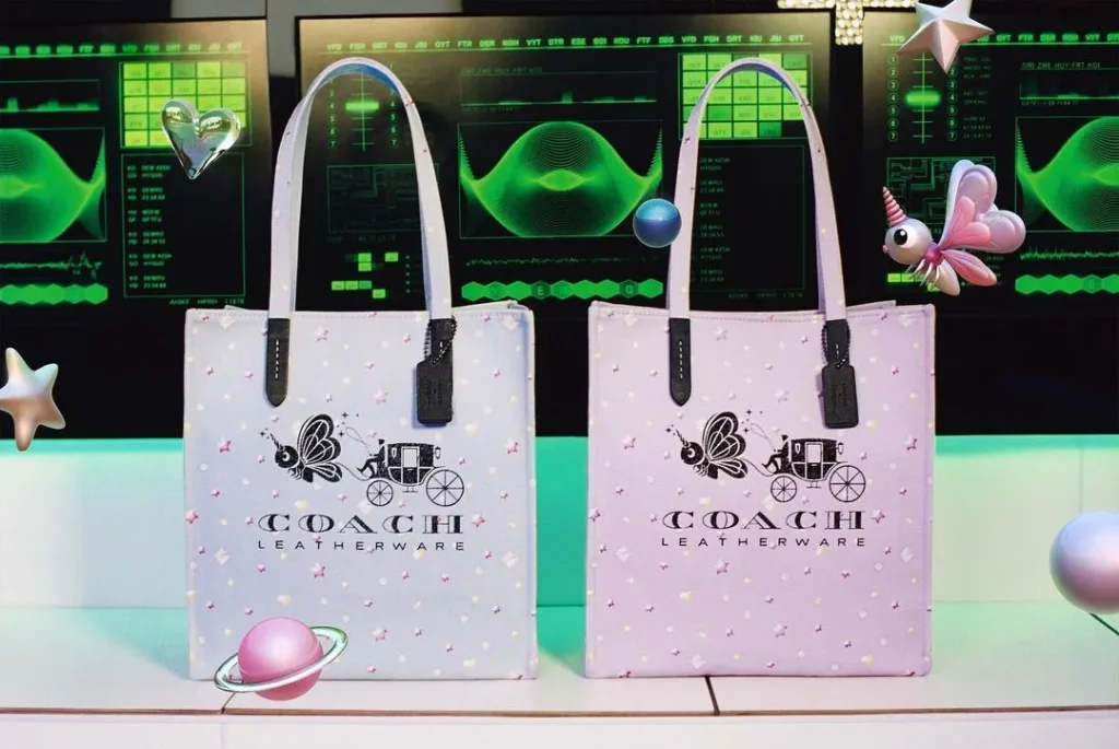 ▲Les nouveaux sacs à main de Coach utilisent le style de l'an 2000