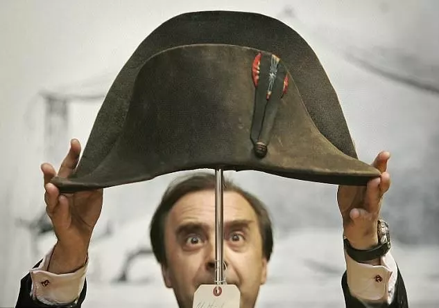 Napoleon and the hats he wore