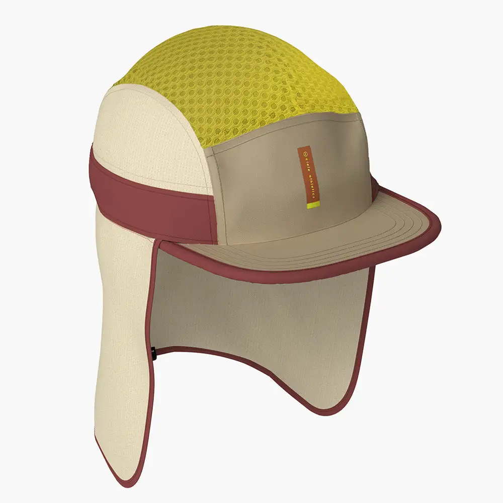 Gorra para correr con protección solar