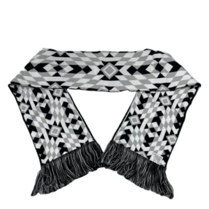 Custom Quality Acrylic & Spandex Jacquard Scarf