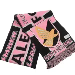 Custom Printed Knitted Winter Football & Soccer Scarf