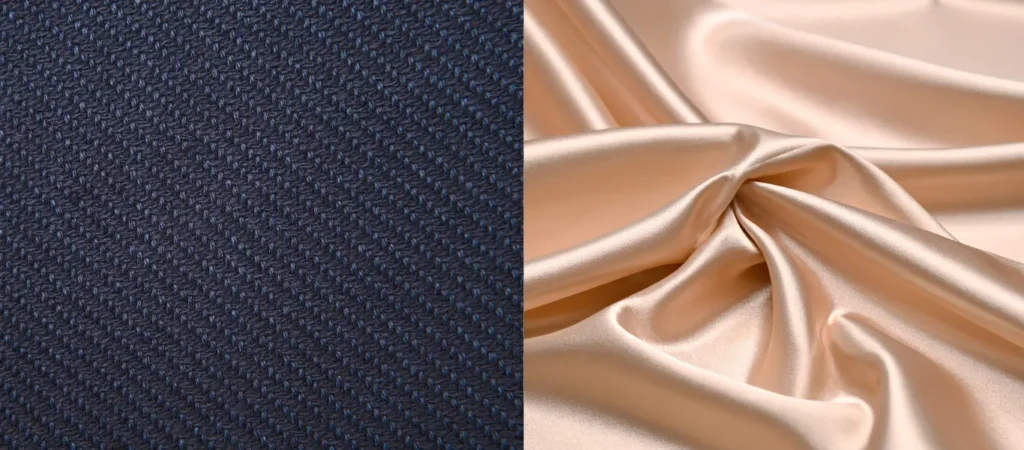 Comment distinguer le tissage uni du tissage satiné ?