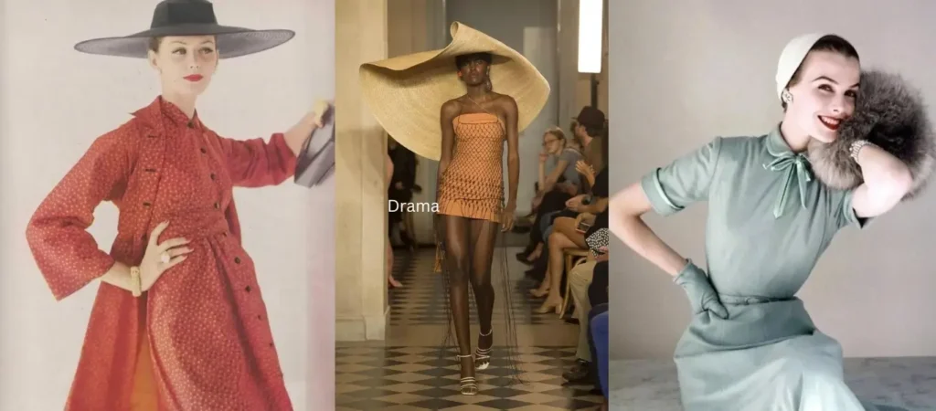 Nouveau look_ et coiffe conique à large bord