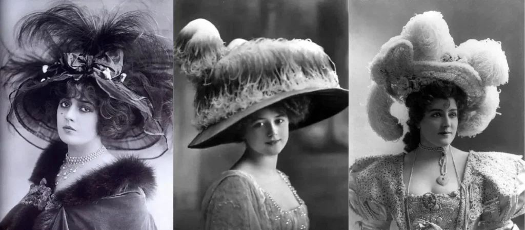 Chapeaux pour femmes du XXe siècle