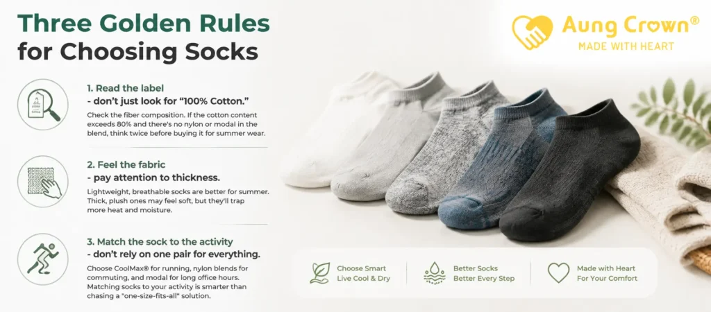sock choosing guide