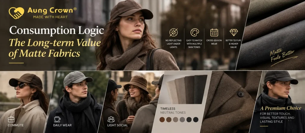 Value of Matte Fabrics