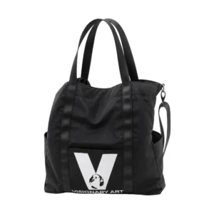 Custom Black Print Utility Tote Bag AC-B01