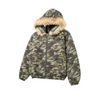Custom Camo Fur Hooded Outdoor Jackets AG-YCJK26910
