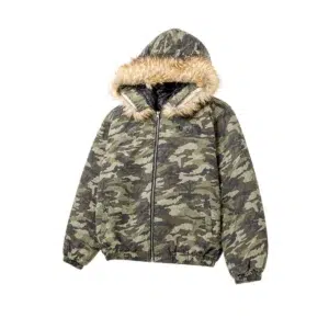Custom Camo Fur Hooded Outdoor Jackets AG-YCJK26910